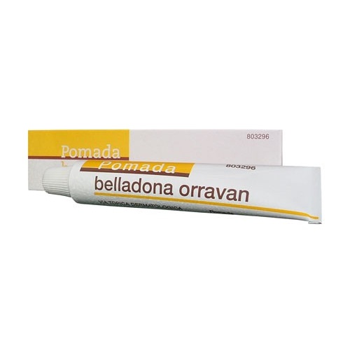 POMADA BELLADONA ORRAVAN POMADA, 1 tubo de 25 g
