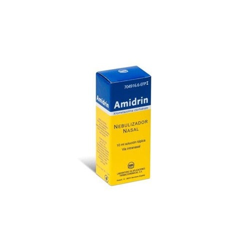 AMIDRIN 1 mg/ml SOLUCION PARA PULVERIZACION NASAL , 1 frasco de 15 ml