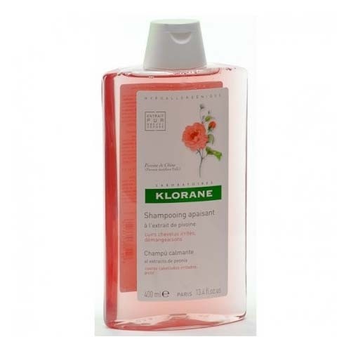 Klorane champu a la peonia bio (1 envase 400 ml)
