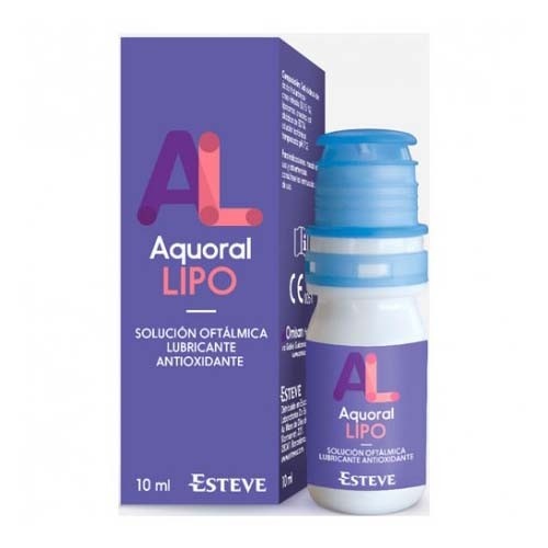 Aquoral lipo solucion oftalmica lubricante antioxidante esteril 1 frasco 10 ml - solucion oftalmica 