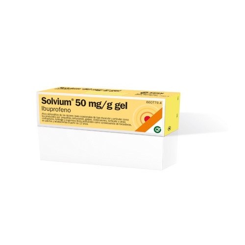 IBUDOL 50 MG/G GEL , 1 tubo de 30 g