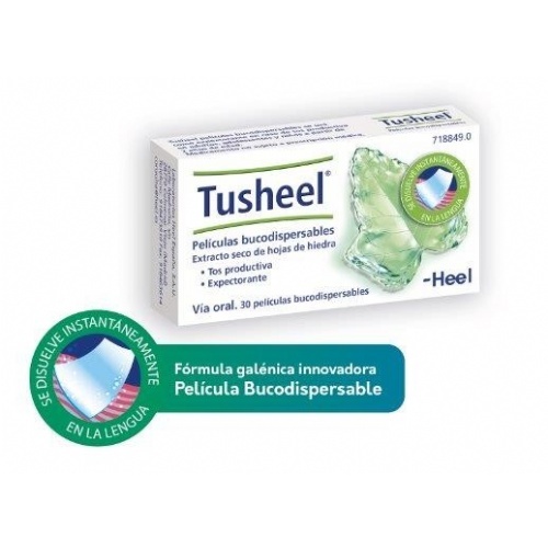 TUSHEEL PELICULAS BUCODISPERSABLES, 30 películas bucodispersables