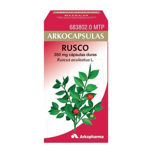 ARKOCAPSULAS RUSCO 350 mg CAPSULAS DURAS, 48 cápsulas