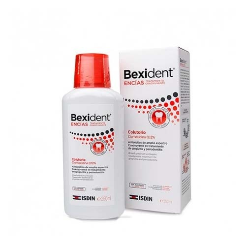 Bexident encias tratamiento coadyuvante - clorhexidina 0,12% (colutorio 1 envase 250 ml)