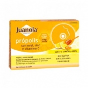 Juanola propolis pastillas limon miel (24 pastillas)