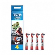 Cepillo dental electrico infantil recambios - oral-b pro kids 3+ spiderman (4 recambios)