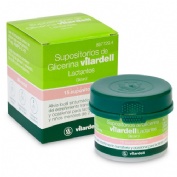 SUPOSITORIOS DE GLICERINA VILARDELL LACTANTES, 15 supositorios