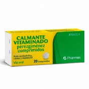 CALMANTE VITAMINADO PEREZGIMENEZ COMPRIMIDOS , 20 comprimidos