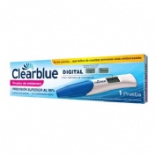 Clearblue prueba digital test de embarazo - indicador de semanas (1 prueba)