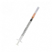Jeringa de insulina c/a 100 ui acofar 1 solo uso (1 ml  a:16 x 0.5)
