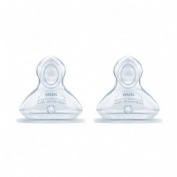 Tetina silicona anticolico - nuk first choice+ (talla 2 l 2 unidades)